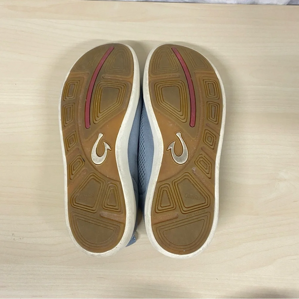 Gray OluKai Men's Casual Slip-In Boat Shoes - Size 11.5 - Picture 5 of 5